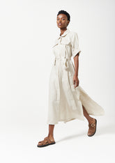 SHAYNA UTILITY SHIRT DRESS